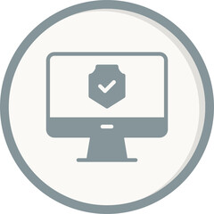 Monitor Encrypted Icon