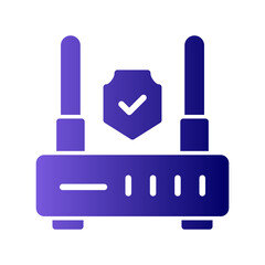 Router Encrypted Icon