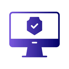 Monitor Encrypted Icon