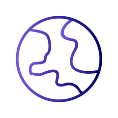 Obraz premium World Icon