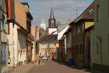 Obraz premium wörrstadt, pariserstraße