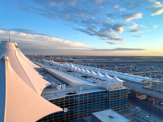 Denver International Airport Outside View