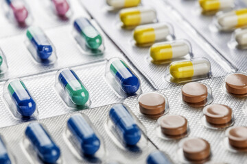Tablets. Pharmaceuticals for influenza, HIV, hypertension and other diseases.