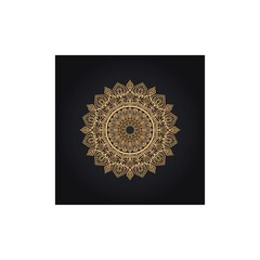 mandala logo art symbol icon vector