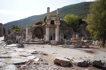 Fototapeta na wymiar Ephesus in Selcuk, Turkey