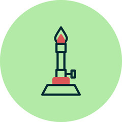 Bunsen Burner Icon