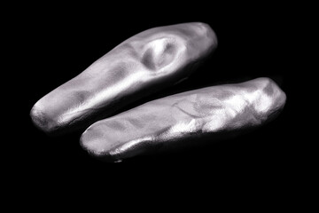 Rhenium is a rare metal, extracted from meteorites, used as a catalyst for petroleum refining and in high-performance metal alloys.