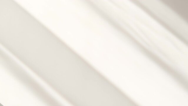 Light and shadows lines from curtain and silates on the white wall. Sunny day, the sun's rays. Mockup, copy space for text	