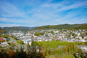 Obraz premium Dillenburg Blick über die Stadt