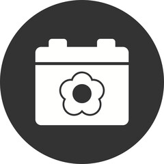 Spring Calendar Icon