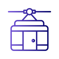Cable Car Cabin Icon