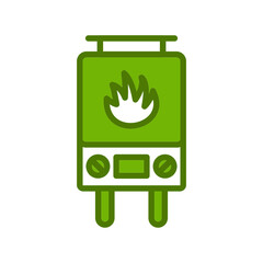 Gas Heater Icon