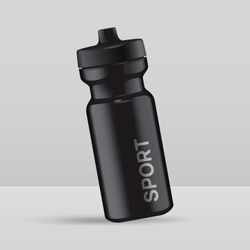 Reusable Water Bottle for Sport. Vector illustration