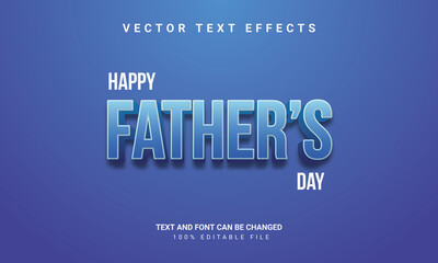 Happy father's day 3D Text Effect