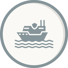 Cruise Ship Icon