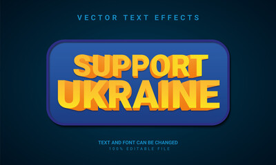 Stop War In Ukraine text effect