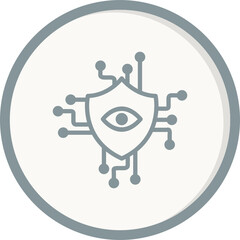 Security Monitoring Icon