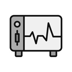Ecg Monitor Icon