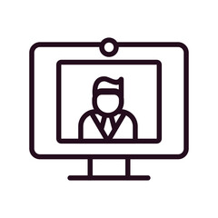 Doctor video call Icon