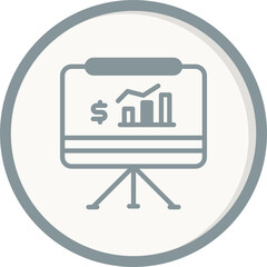 Cash Presentation Icon