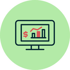 Cash Statistics Pc Icon