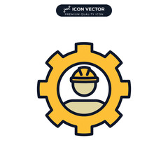 engineering icon symbol template for graphic and web design collection logo vector illustration