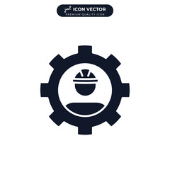 engineering icon symbol template for graphic and web design collection logo vector illustration