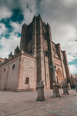 catedral , Avila ,España ,iglesia ,religión