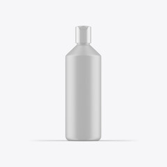 Isolated Liquid Bottle. 3D render