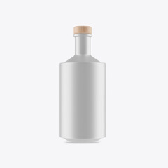 Whiskey Glass Bottle. 3D render