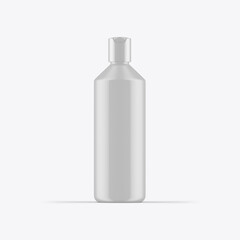 Isolated Liquid Bottle. 3D render