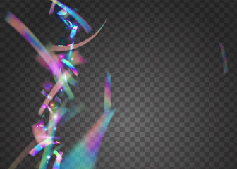 Holographic Sparkles. Blur Element. Carnival Tinsel. Cristal Confetti. Laser Vaporwave Gradient. Purple Metal Glitter. Luxury Art. Festive Foil. Violet Holographic Sparkles