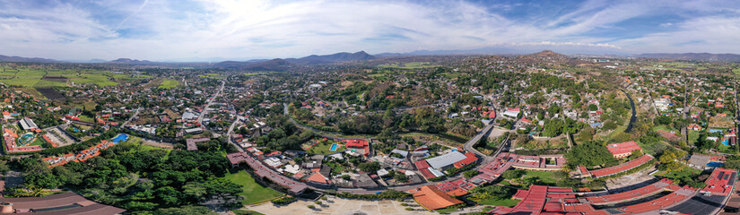 Fototapeta na wymiar Panorámica de Xochitepec. Morelos