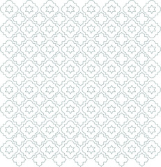 Pattern Ramadan Islamic Line Background Design Ornament Simple