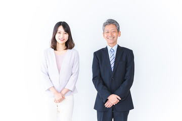 上司といい関係を築く女性社員