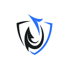 Obraz premium illustration logo hook for fishing 