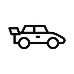 car line icon illustration vector graphic
