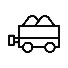 wagon icon illustration vector graphic