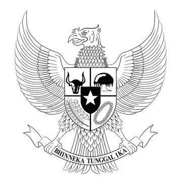 Pancasila Day With Hand Drawn Hari Lahir Pancasila