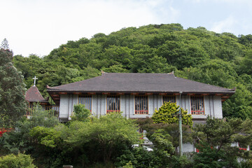 Anglican Chinese Mission Church at Botanic Garden in Wellington, New Zealand.