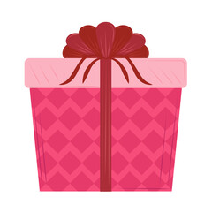 pink gift box