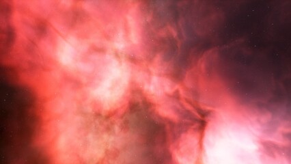 Space background with realistic nebula and shining stars. Colorful cosmos with stardust and milky way. Magic color galaxy. Infinite universe and starry night. 3d render	
