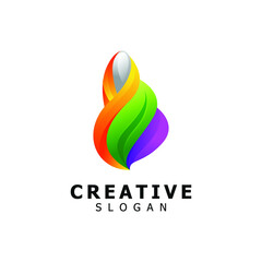 Abstract logo design