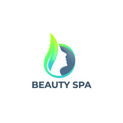 Beauty and spa logo design