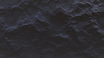 3d render of abstract planet surface with high detailed relief