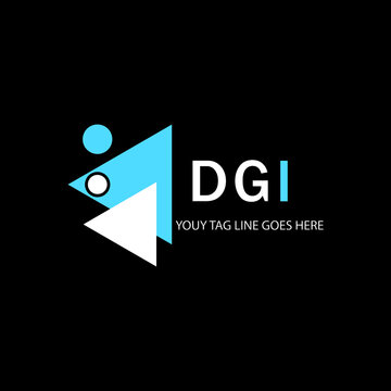DGI letter logo creative  design with vector graphic
