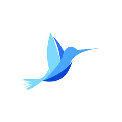 illustration logo bird icon templet