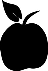  Apple vector icon on white background..eps