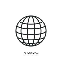 web icon line, earth element vector eps
