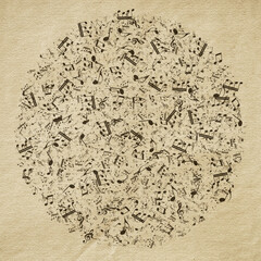 Old musical background.